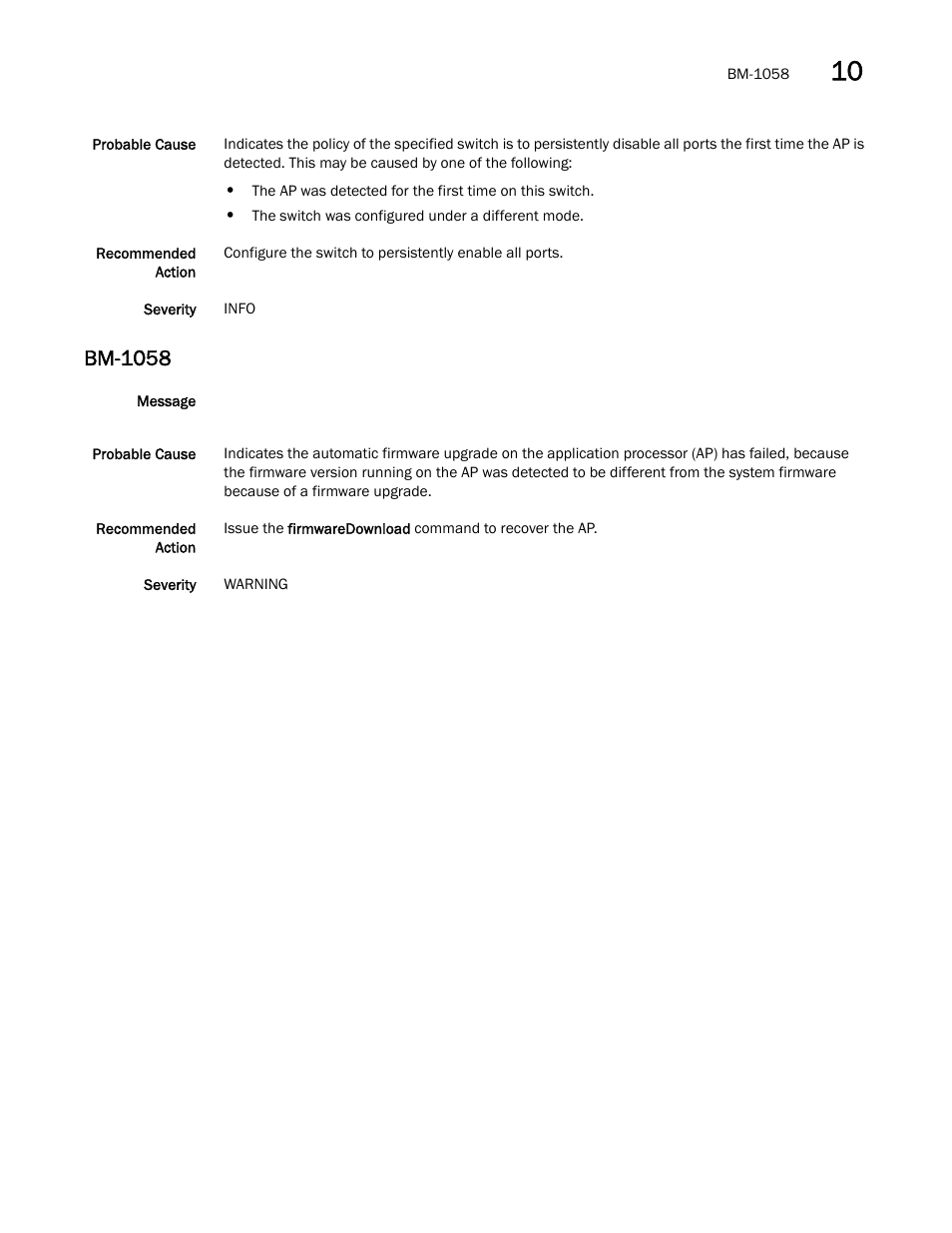 Bm-1058 | Dell POWEREDGE M1000E User Manual | Page 157 / 842