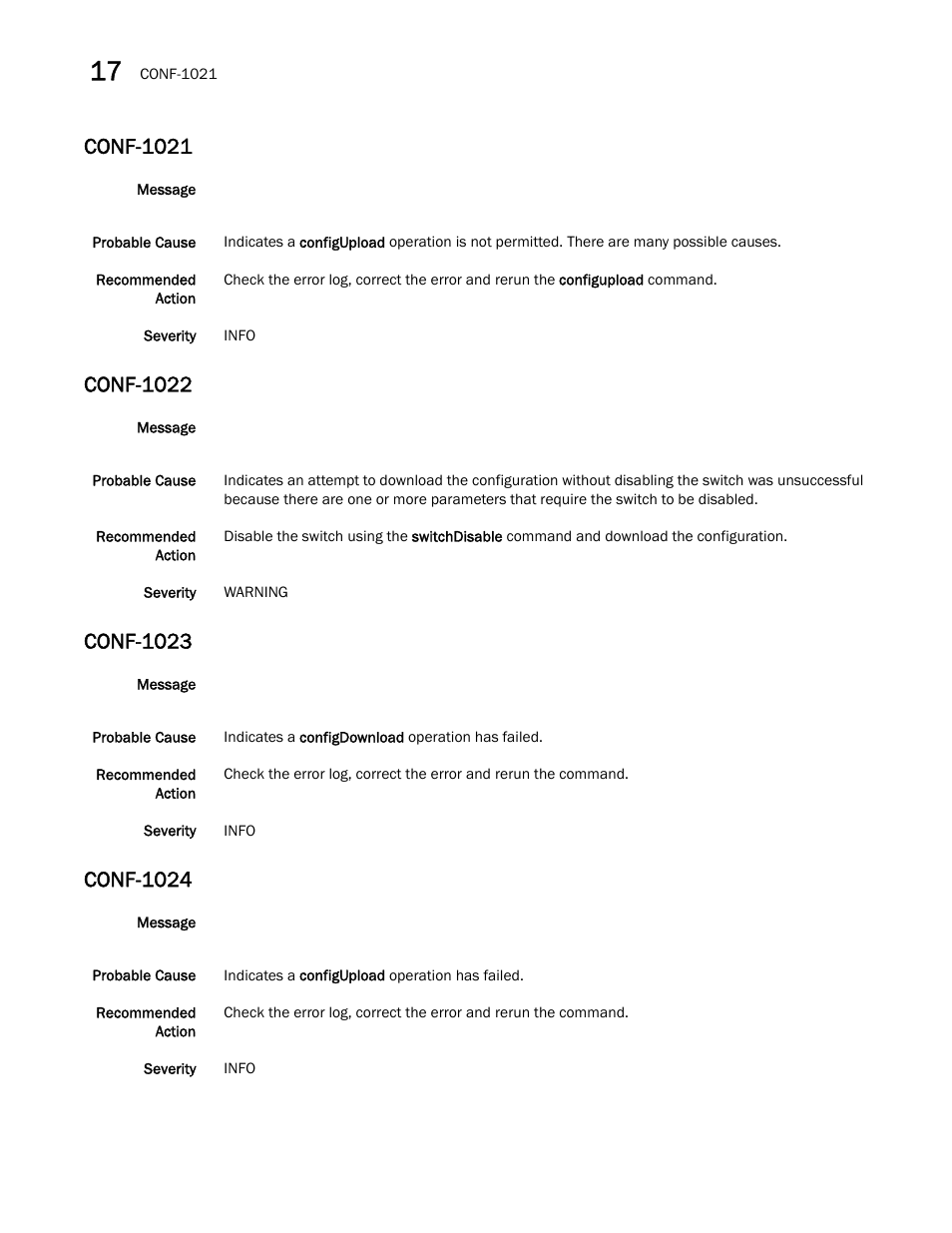 Conf-1021, Conf-1022, Conf-1023 | Conf-1024 | Dell POWEREDGE M1000E User Manual | Page 194 / 842