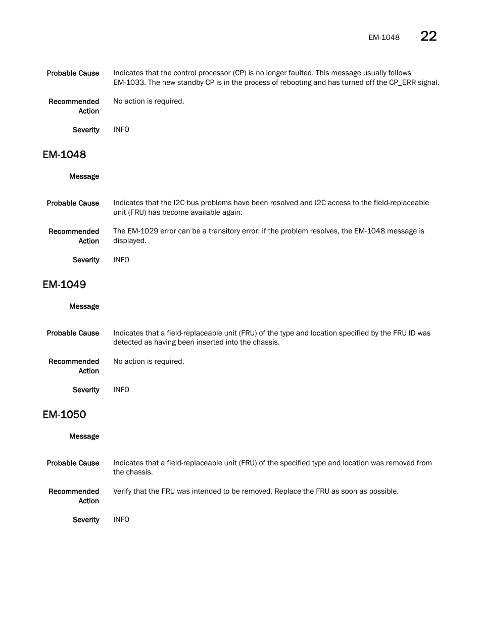 Em-1048, Em-1049, Em-1050 | Dell POWEREDGE M1000E User Manual | Page 237 / 842