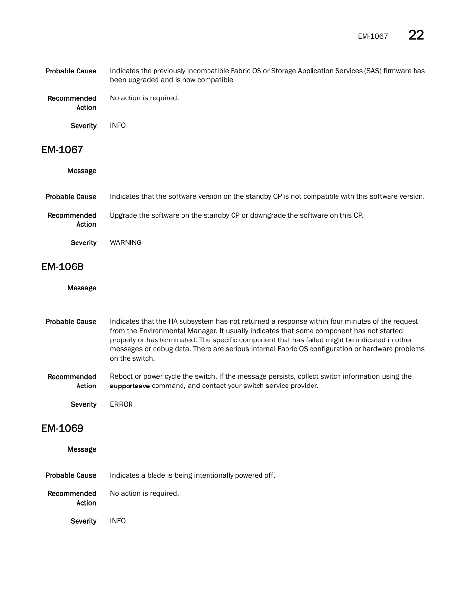 Em-1067, Em-1068, Em-1069 | Dell POWEREDGE M1000E User Manual | Page 241 / 842