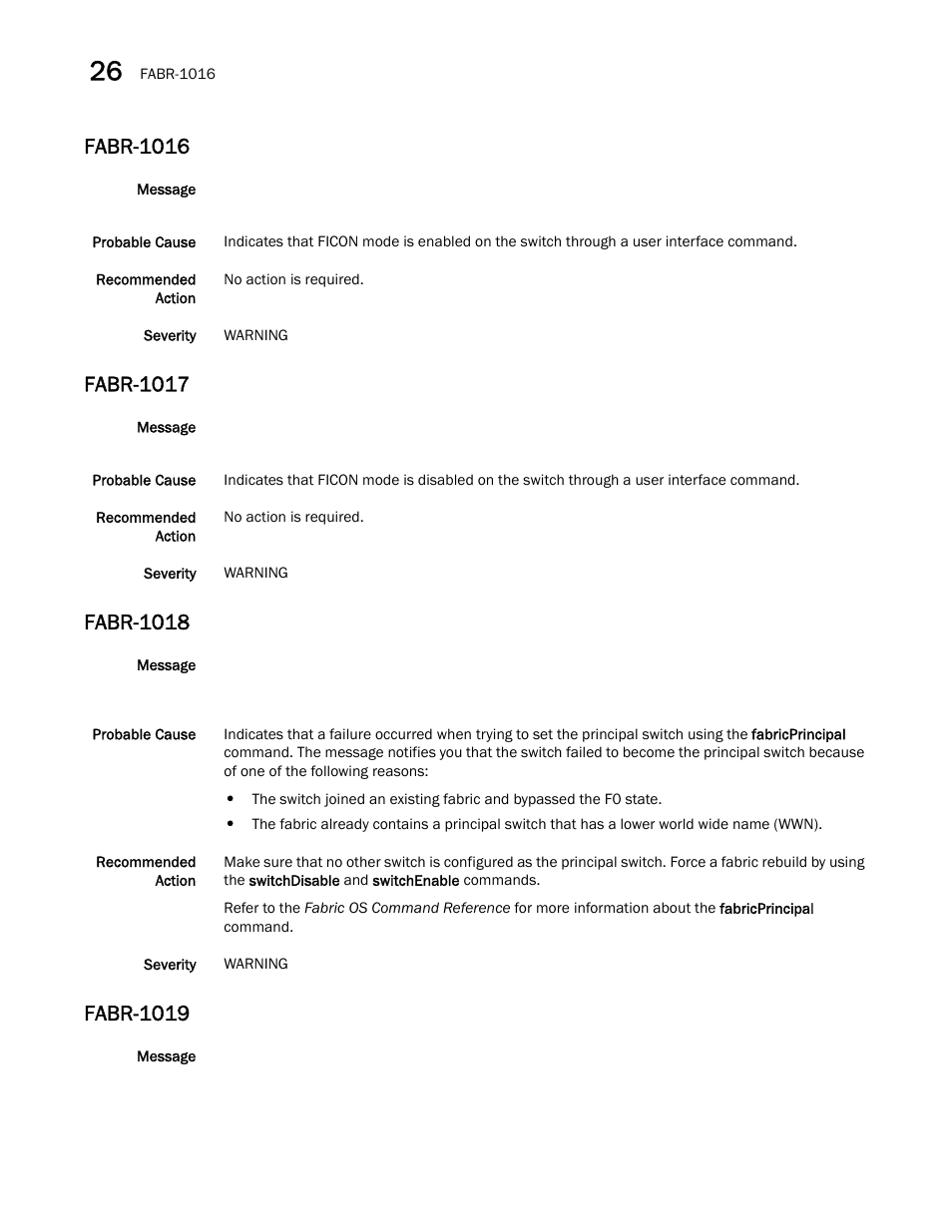Fabr-1016, Fabr-1017, Fabr-1018 | Fabr-1019 | Dell POWEREDGE M1000E User Manual | Page 256 / 842