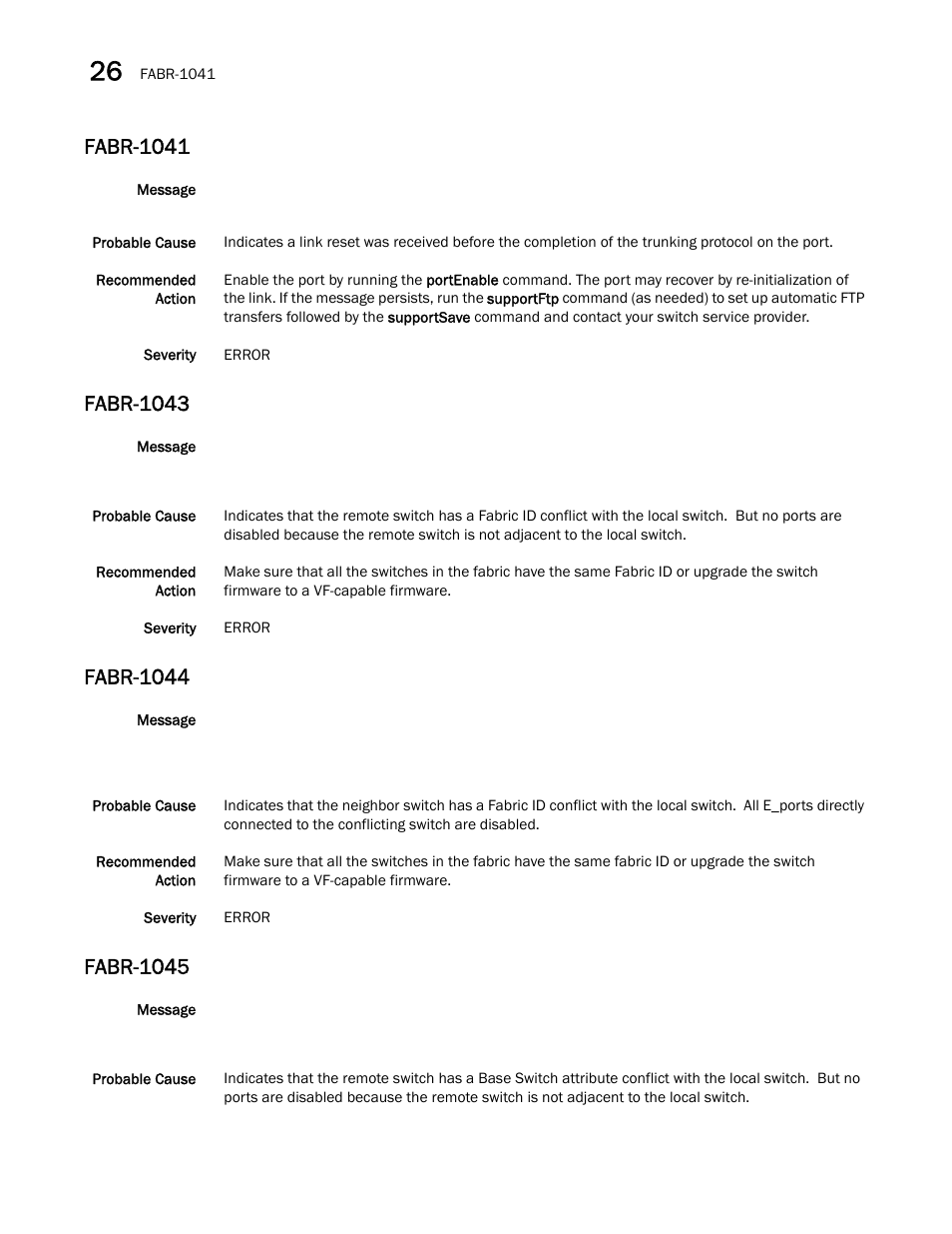 Fabr-1041, Fabr-1043, Fabr-1044 | Fabr-1045 | Dell POWEREDGE M1000E User Manual | Page 262 / 842