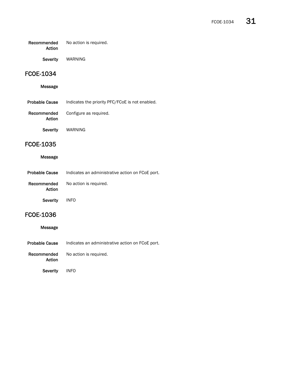 Fcoe-1034, Fcoe-1035, Fcoe-1036 | Dell POWEREDGE M1000E User Manual | Page 285 / 842