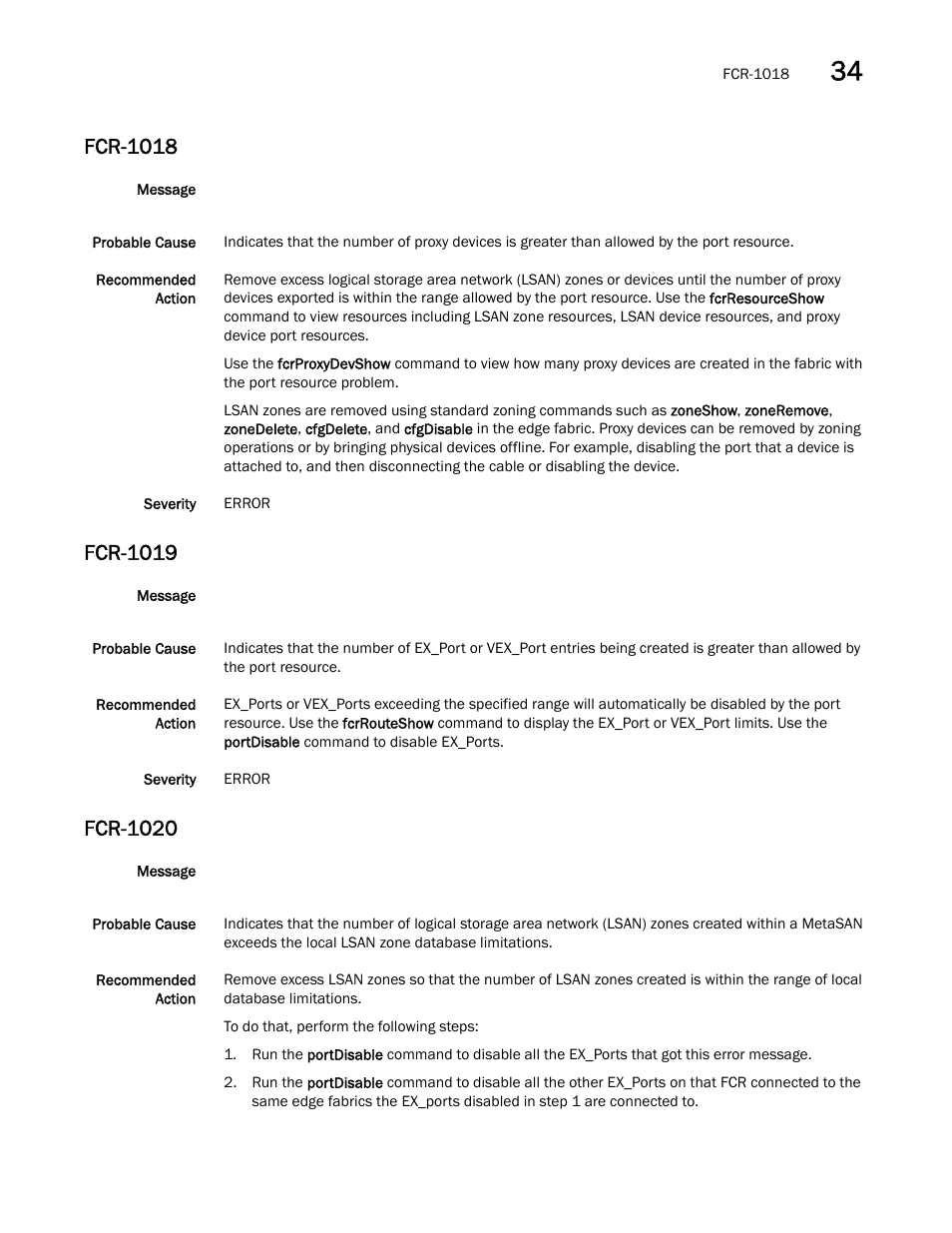 Fcr-1018, Fcr-1019, Fcr-1020 | Dell POWEREDGE M1000E User Manual | Page 295 / 842