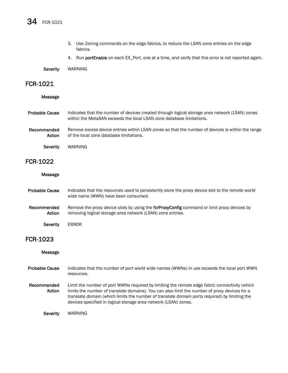 Fcr-1021, Fcr-1022, Fcr-1023 | Dell POWEREDGE M1000E User Manual | Page 296 / 842