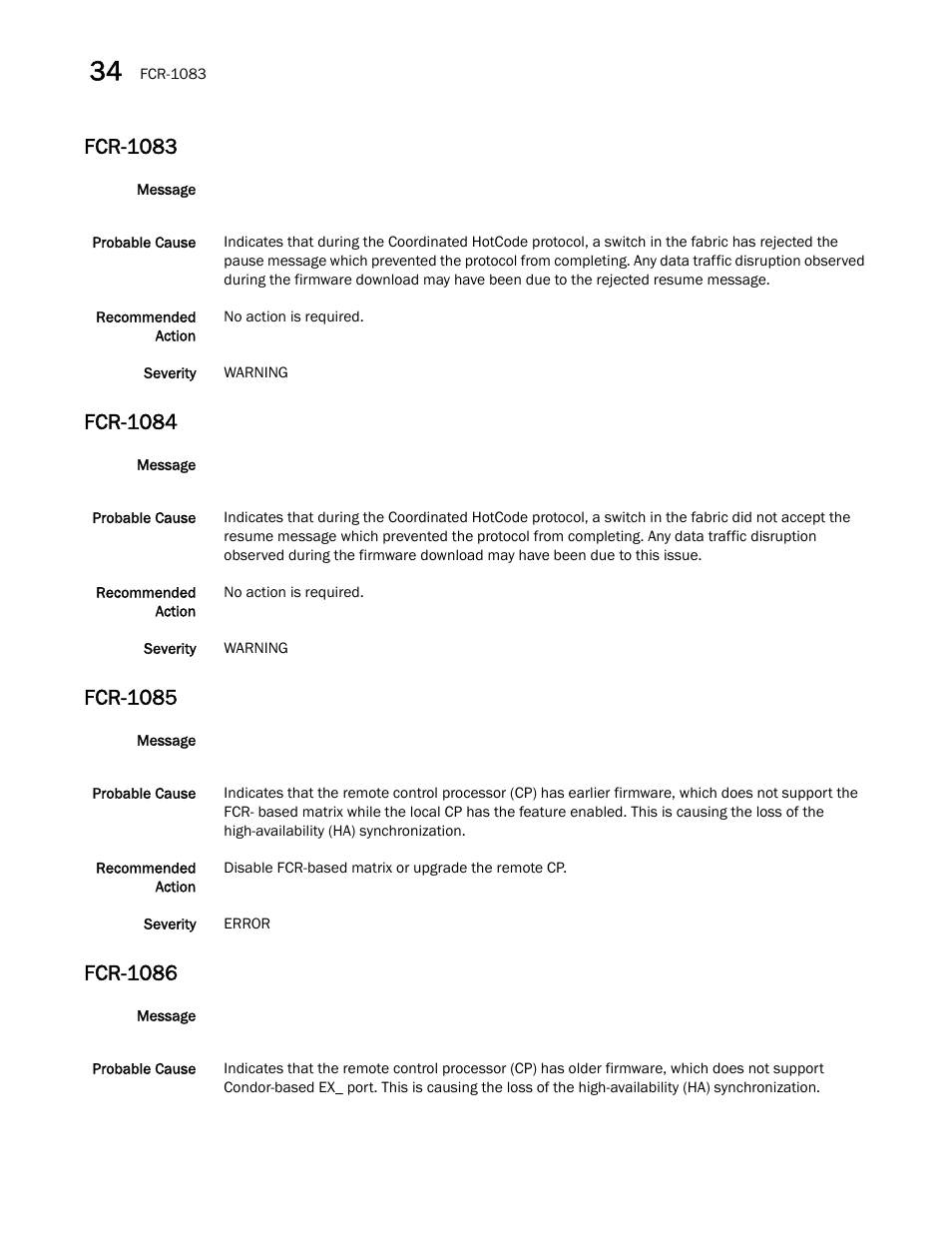 Fcr-1083, Fcr-1084, Fcr-1085 | Fcr-1086 | Dell POWEREDGE M1000E User Manual | Page 312 / 842
