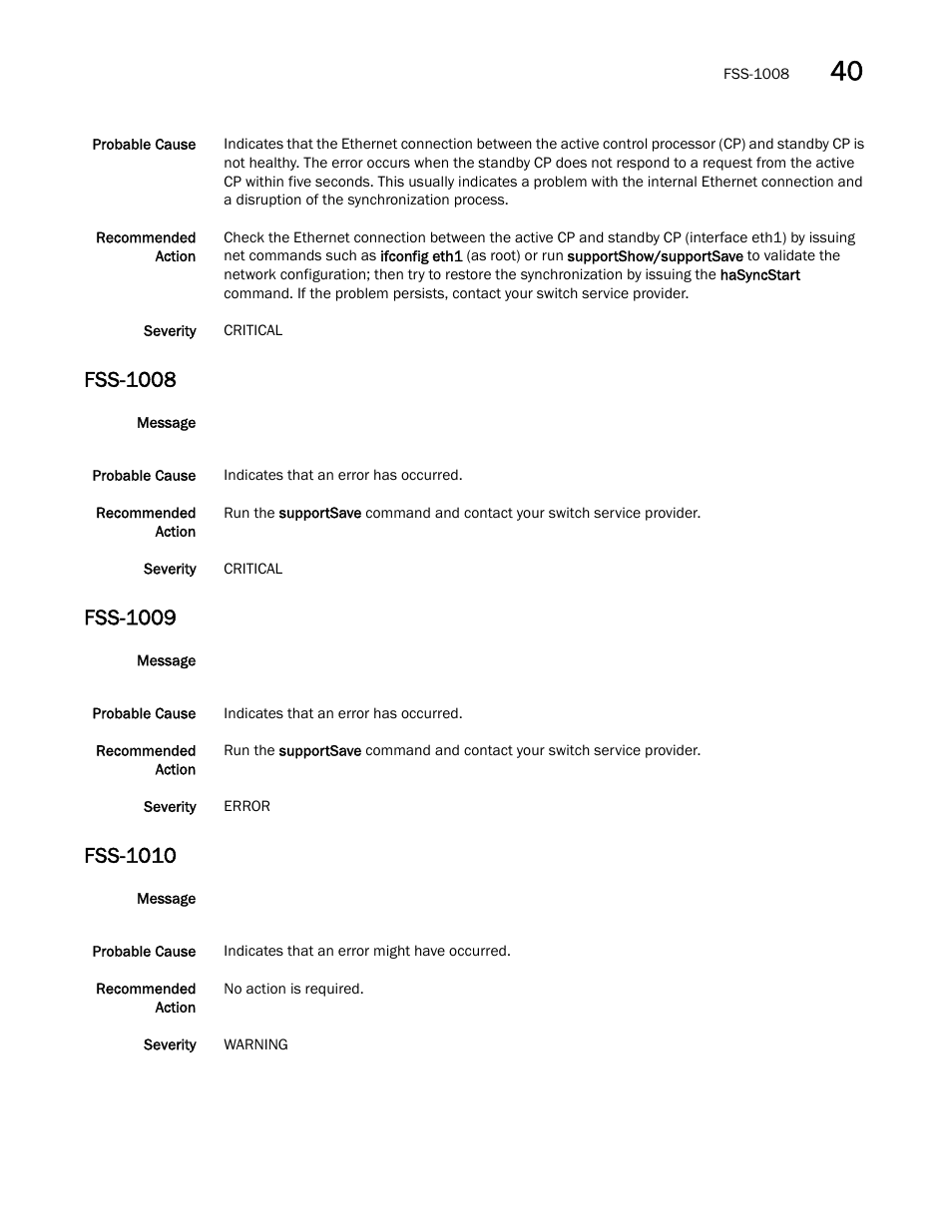 Fss-1008, Fss-1009, Fss-1010 | Dell POWEREDGE M1000E User Manual | Page 359 / 842