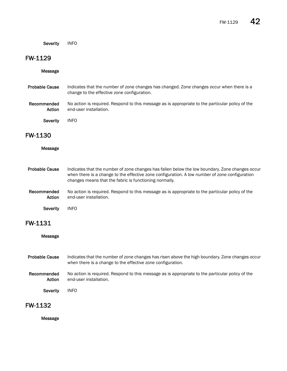 Fw-1129, Fw-1130, Fw-1131 | Fw-1132 | Dell POWEREDGE M1000E User Manual | Page 377 / 842