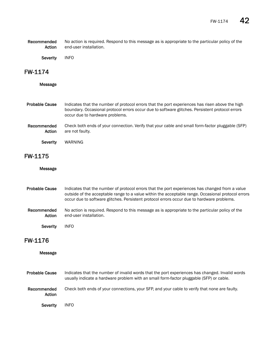Fw-1174, Fw-1175, Fw-1176 | Dell POWEREDGE M1000E User Manual | Page 385 / 842