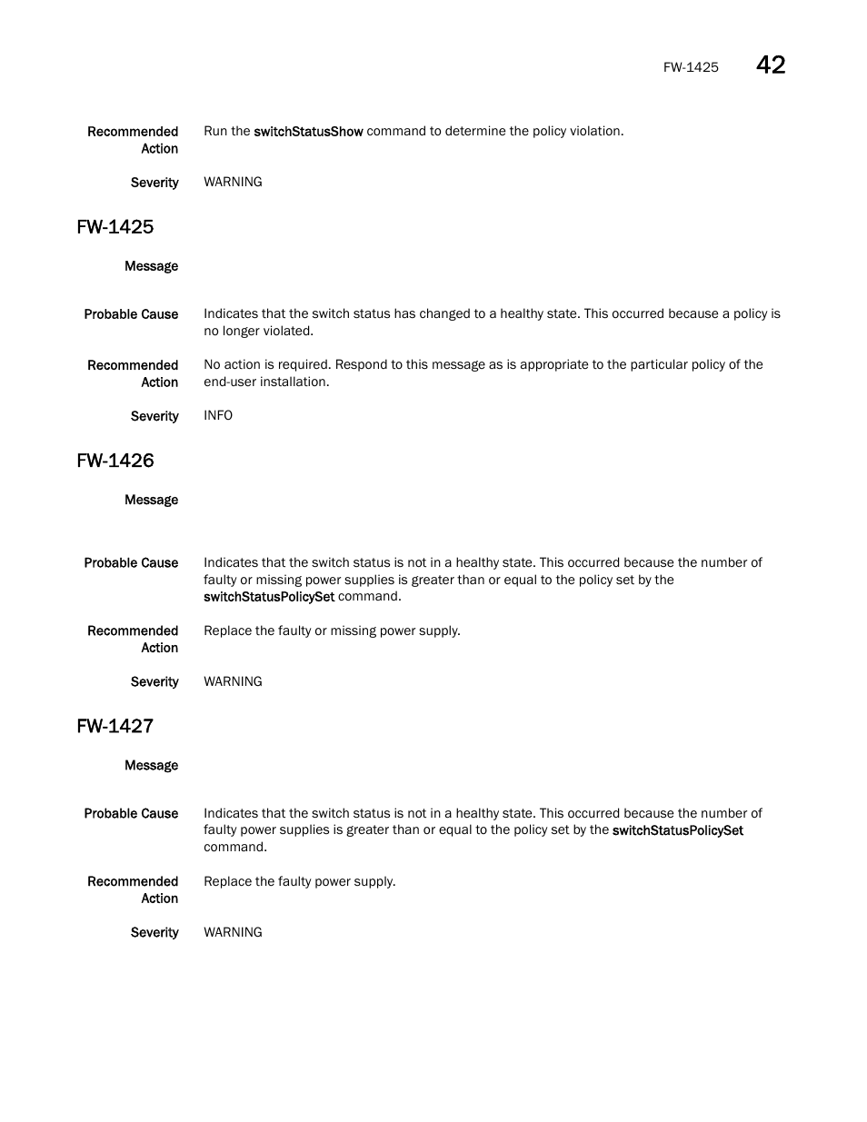 Fw-1425, Fw-1426, Fw-1427 | Dell POWEREDGE M1000E User Manual | Page 417 / 842
