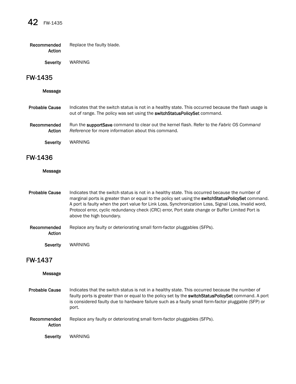 Fw-1435, Fw-1436, Fw-1437 | Dell POWEREDGE M1000E User Manual | Page 420 / 842
