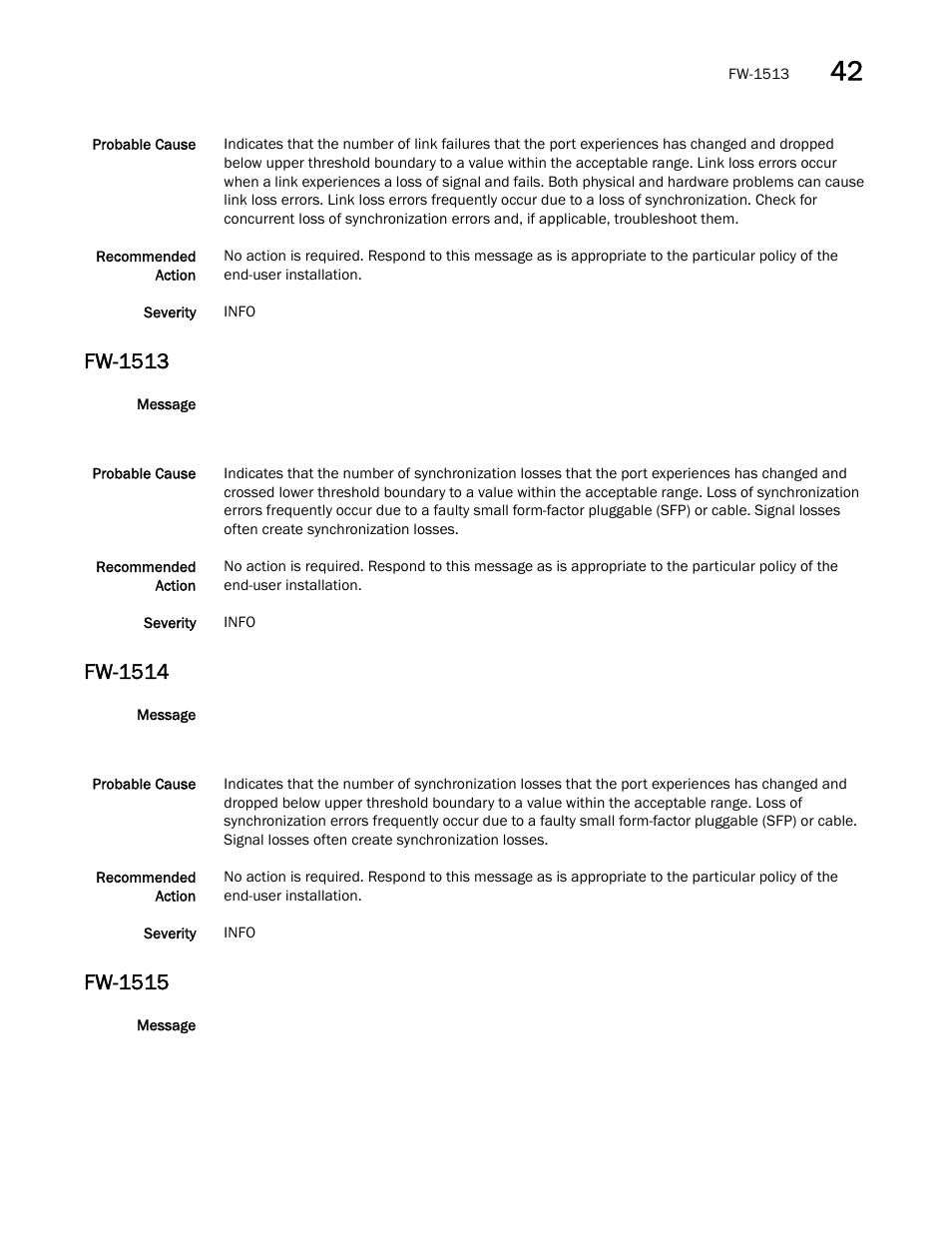 Fw-1513, Fw-1514, Fw-1515 | Dell POWEREDGE M1000E User Manual | Page 425 / 842