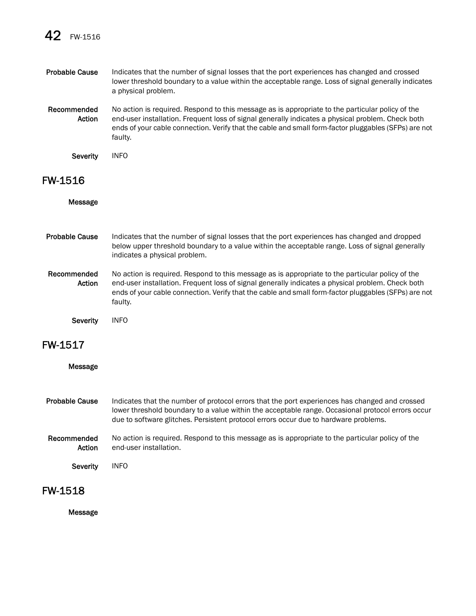 Fw-1516, Fw-1517, Fw-1518 | Dell POWEREDGE M1000E User Manual | Page 426 / 842