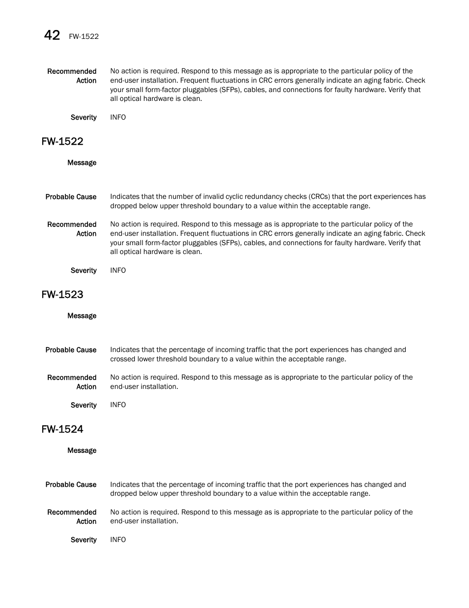 Fw-1522, Fw-1523, Fw-1524 | Dell POWEREDGE M1000E User Manual | Page 428 / 842