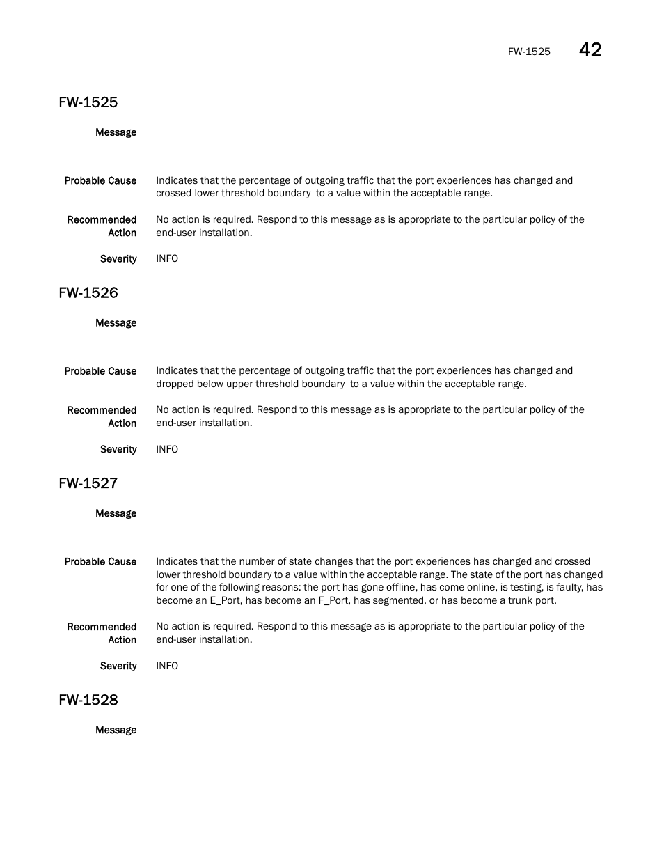 Fw-1525, Fw-1526, Fw-1527 | Fw-1528 | Dell POWEREDGE M1000E User Manual | Page 429 / 842
