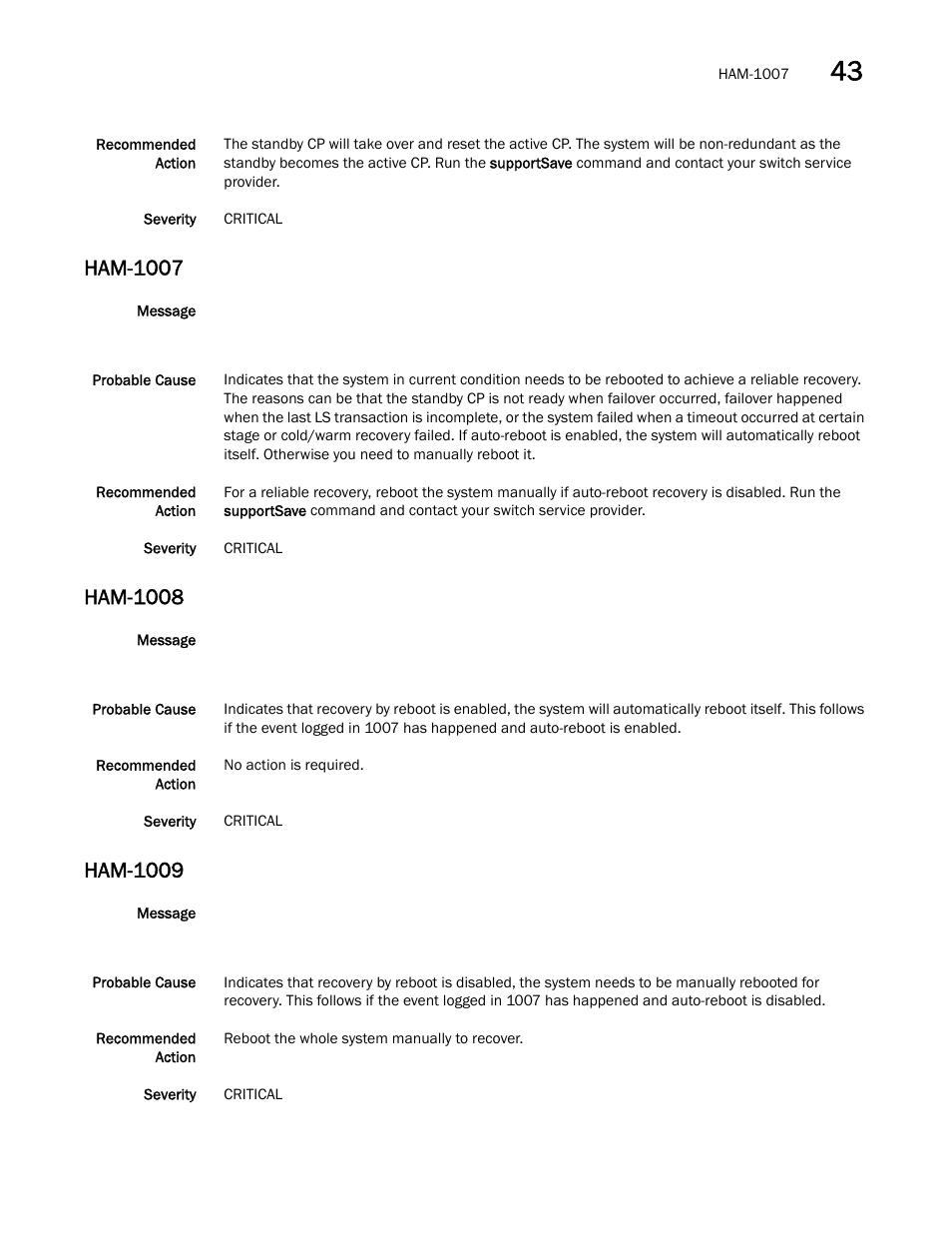 Ham-1007, Ham-1008, Ham-1009 | Dell POWEREDGE M1000E User Manual | Page 439 / 842