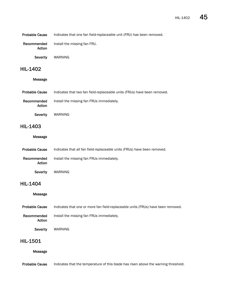Hil-1402, Hil-1403, Hil-1404 | Hil-1501 | Dell POWEREDGE M1000E User Manual | Page 453 / 842