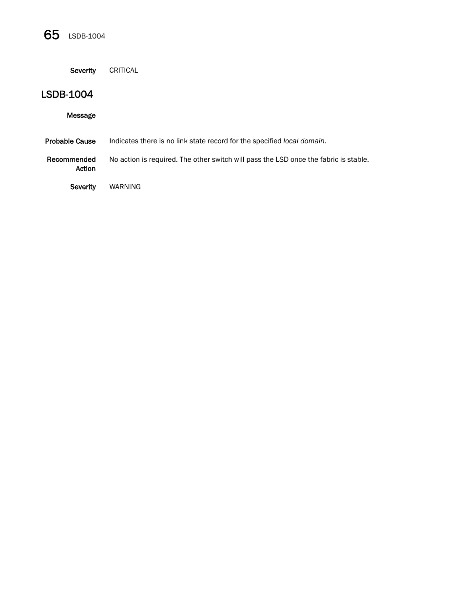 Lsdb-1004 | Dell POWEREDGE M1000E User Manual | Page 504 / 842