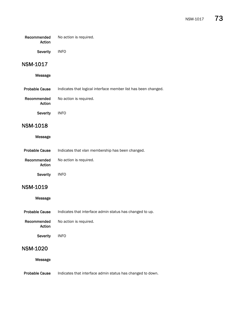 Nsm-1017, Nsm-1018, Nsm-1019 | Nsm-1020 | Dell POWEREDGE M1000E User Manual | Page 531 / 842