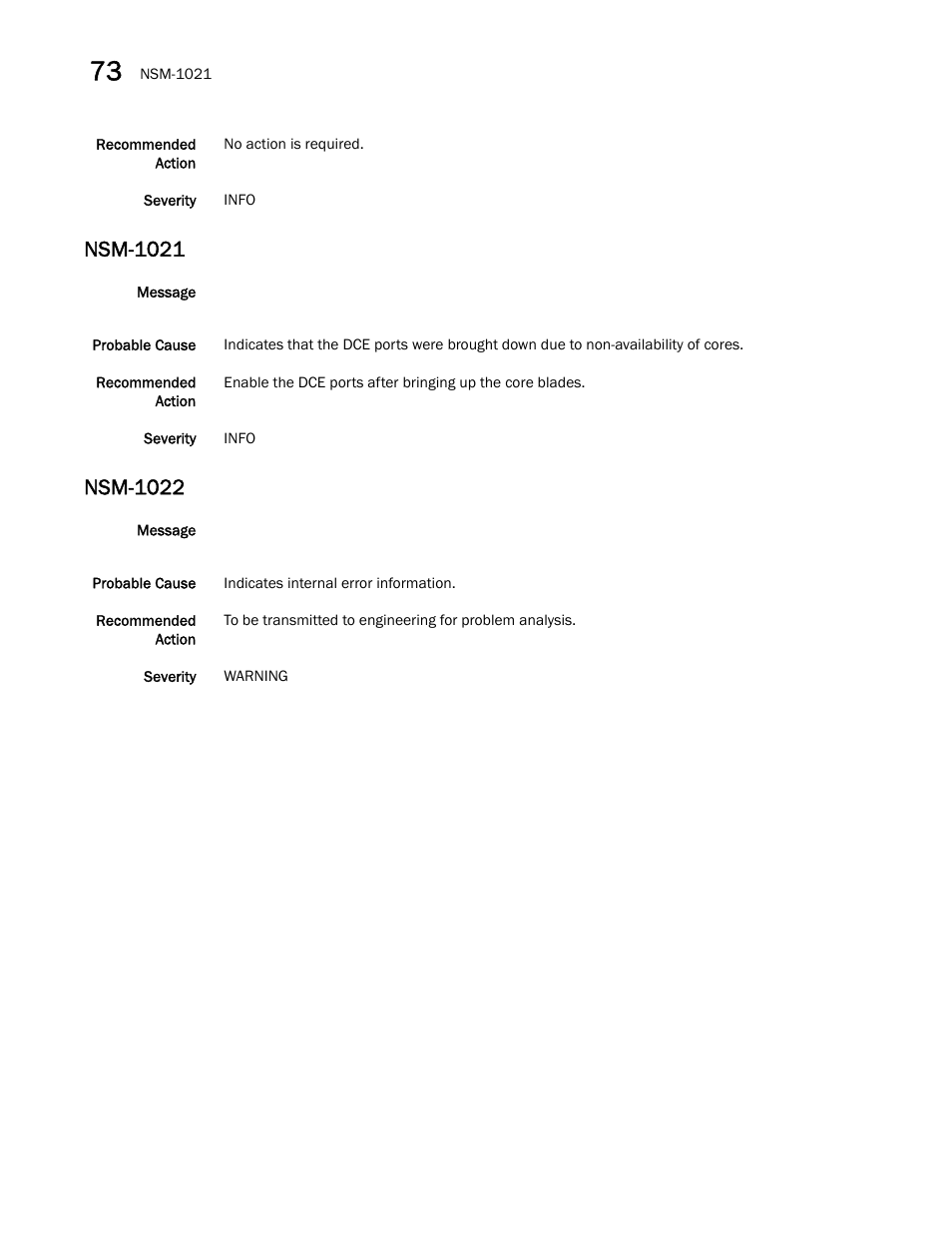 Nsm-1021, Nsm-1022 | Dell POWEREDGE M1000E User Manual | Page 532 / 842