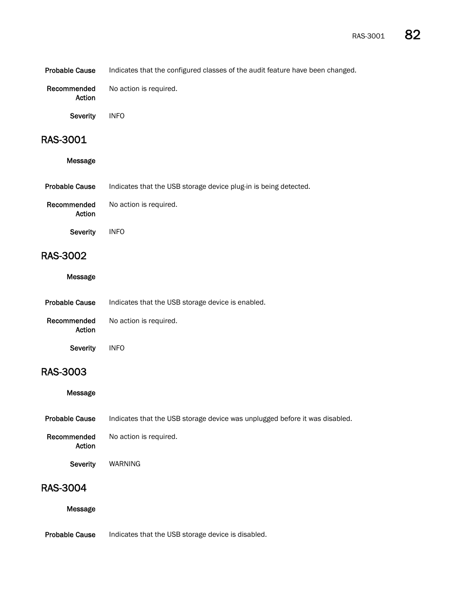 Ras-3001, Ras-3002, Ras-3003 | Ras-3004 | Dell POWEREDGE M1000E User Manual | Page 561 / 842