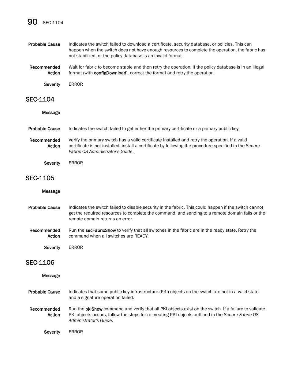 Sec-1104, Sec-1105, Sec-1106 | Dell POWEREDGE M1000E User Manual | Page 602 / 842