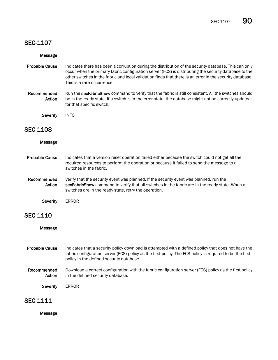 Sec-1107, Sec-1108, Sec-1110 | Sec-1111 | Dell POWEREDGE M1000E User Manual | Page 603 / 842