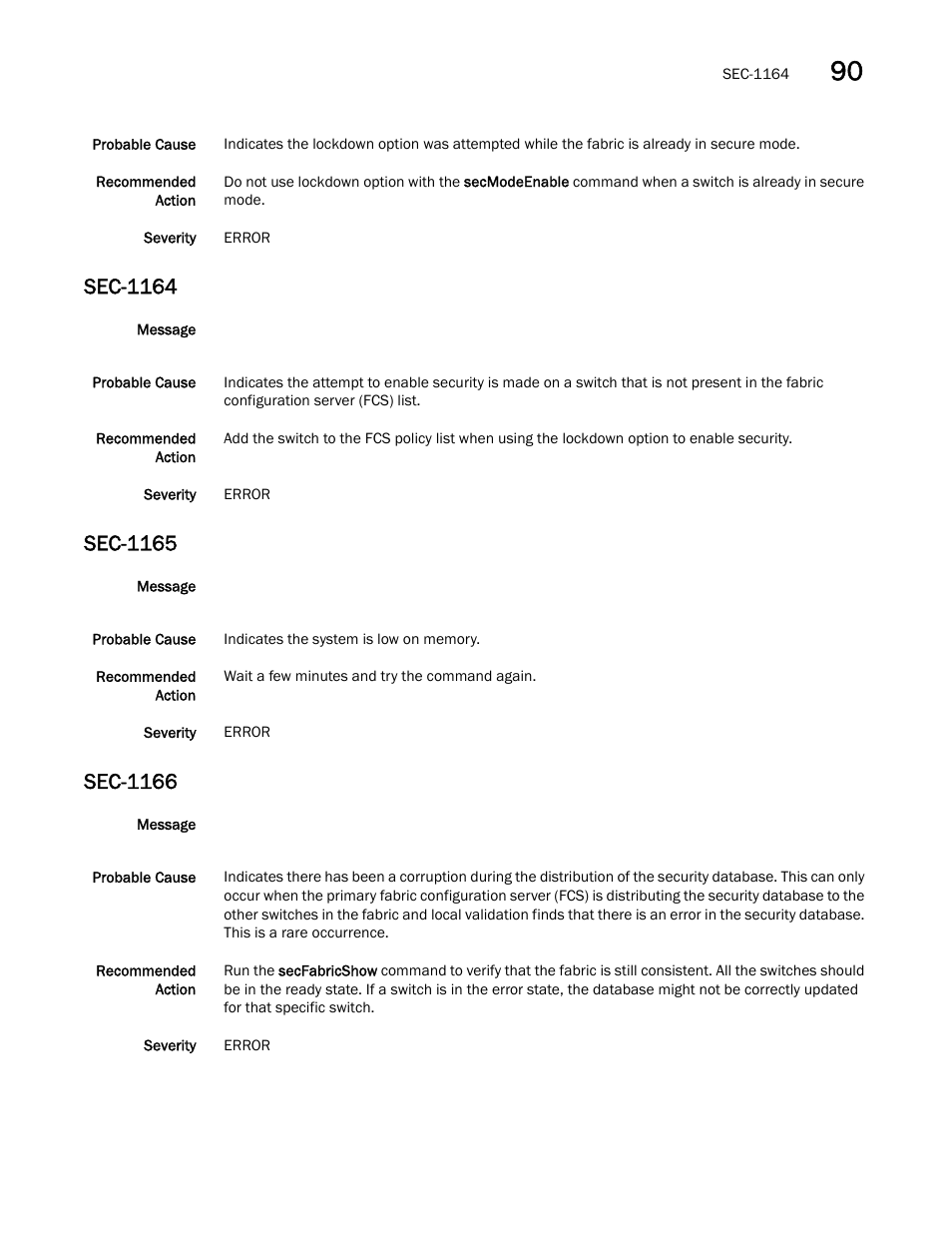 Sec-1164, Sec-1165, Sec-1166 | Dell POWEREDGE M1000E User Manual | Page 613 / 842