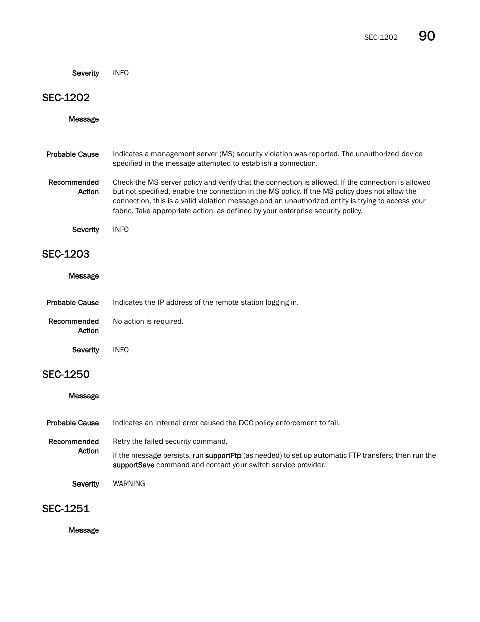 Sec-1202, Sec-1203, Sec-1250 | Sec-1251 | Dell POWEREDGE M1000E User Manual | Page 623 / 842
