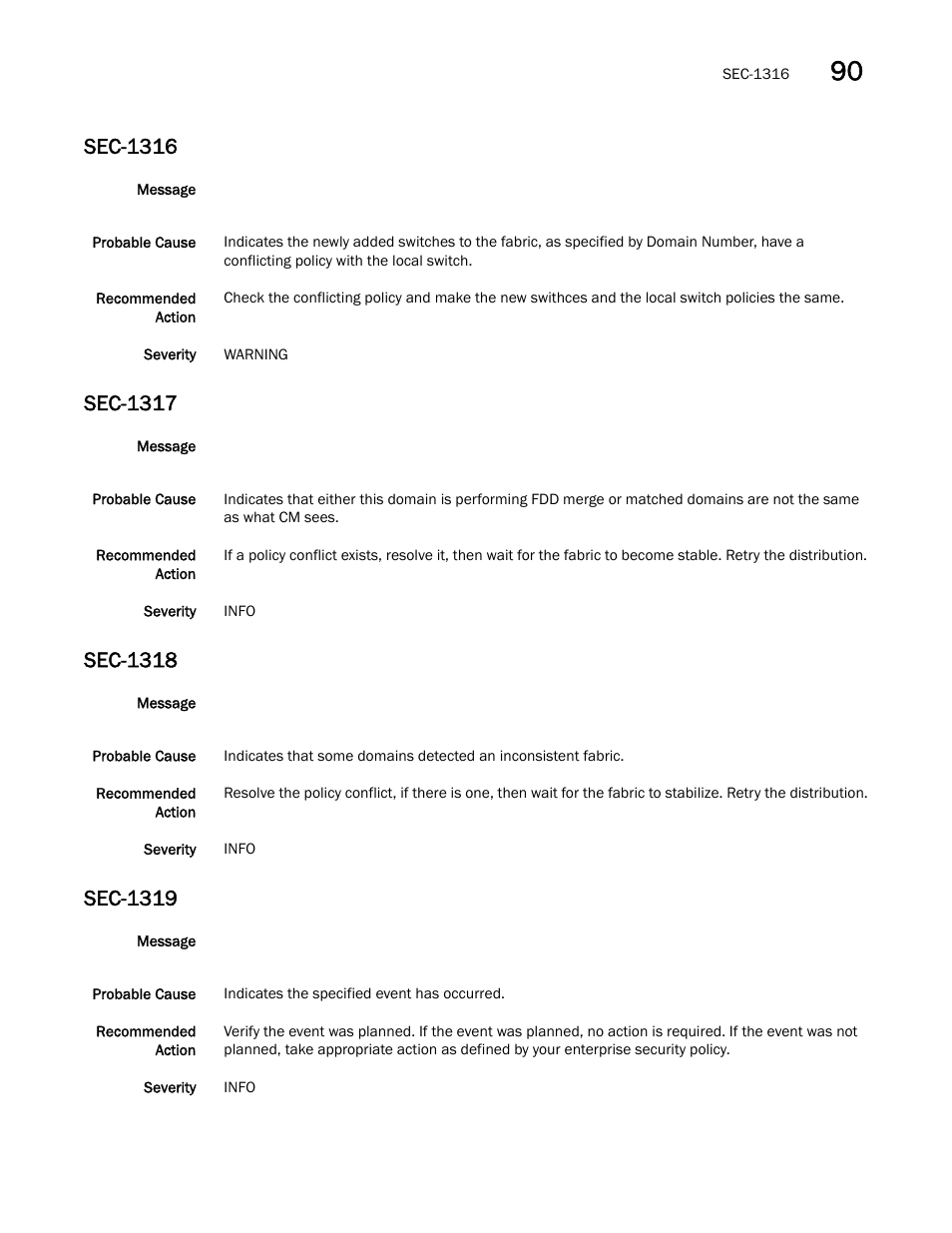 Sec-1316, Sec-1317, Sec-1318 | Sec-1319 | Dell POWEREDGE M1000E User Manual | Page 629 / 842