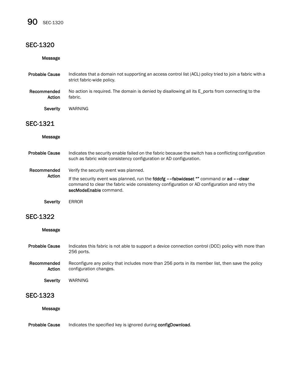 Sec-1320, Sec-1321, Sec-1322 | Sec-1323 | Dell POWEREDGE M1000E User Manual | Page 630 / 842