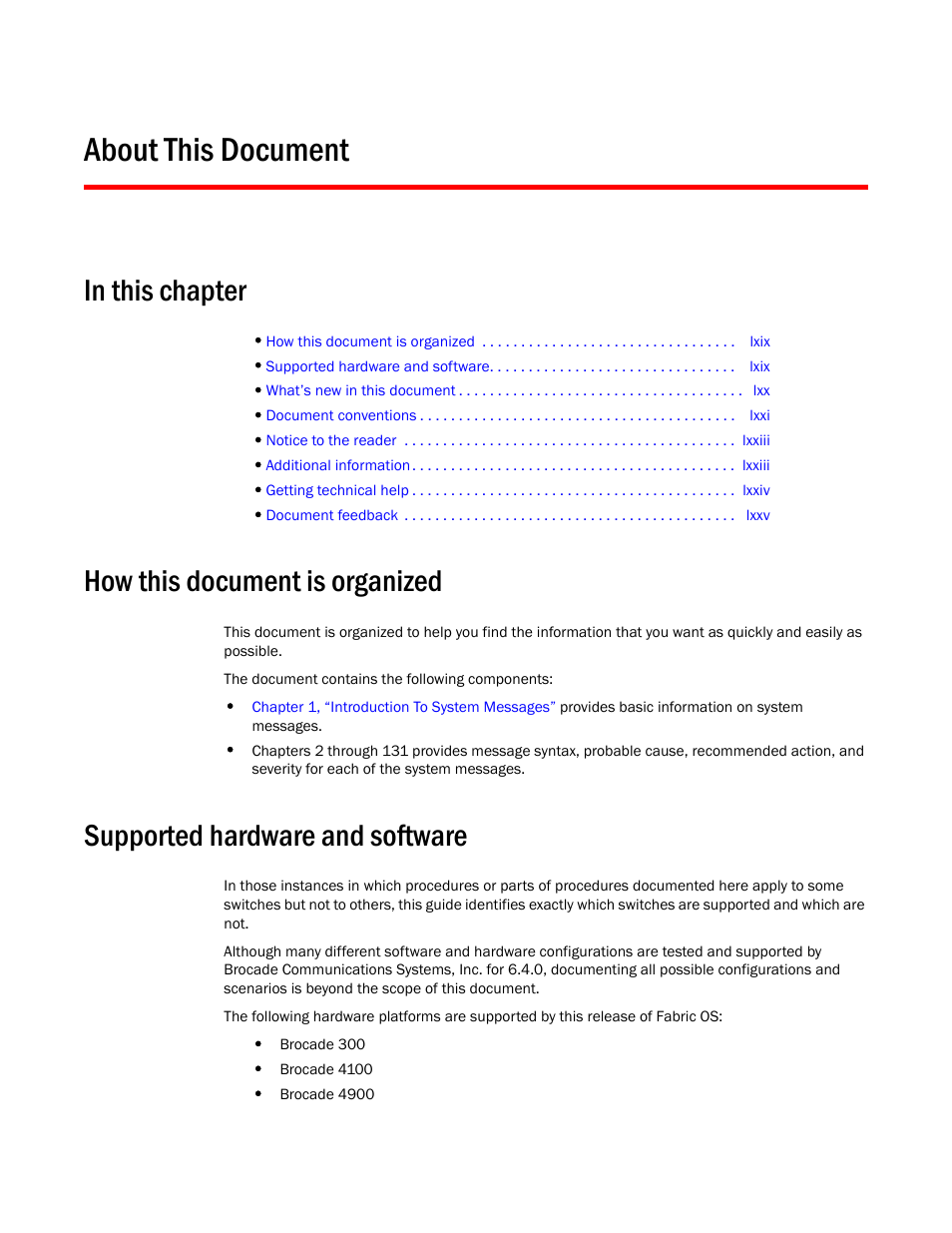 About this document, In this chapter, How this document is organized | Supported hardware and software | Dell POWEREDGE M1000E User Manual | Page 69 / 842