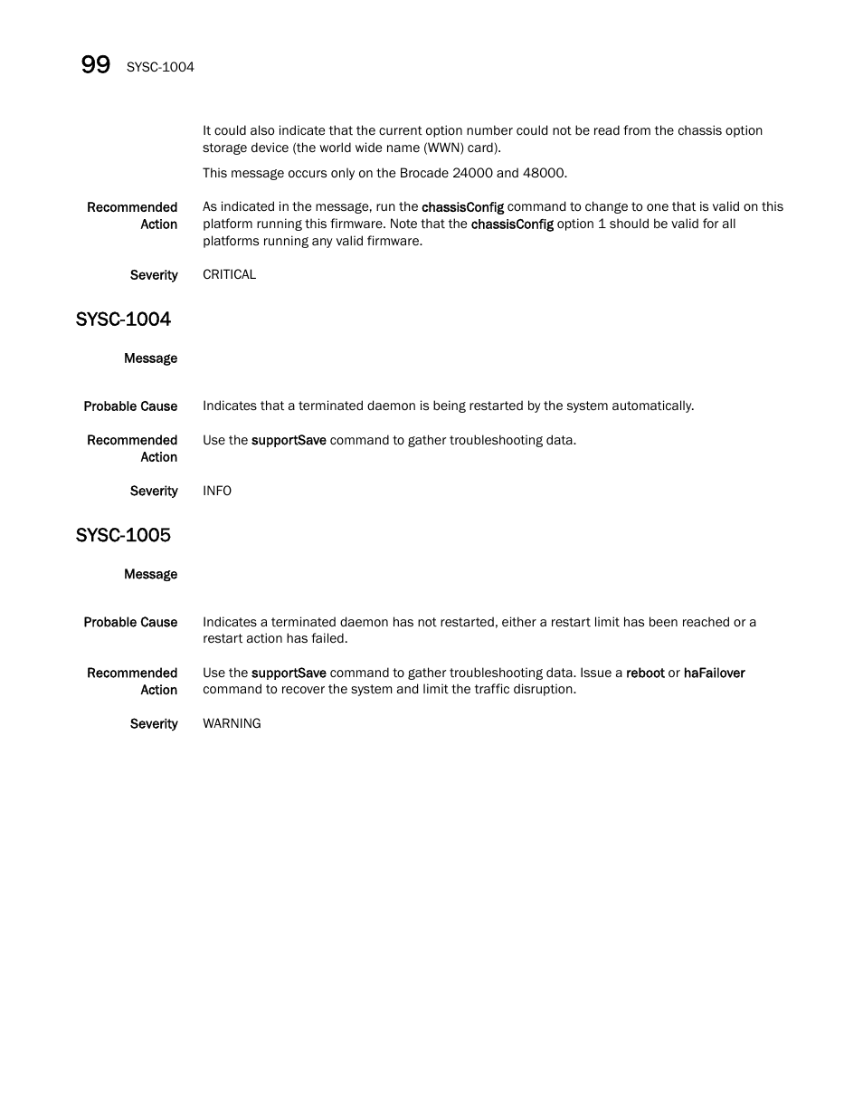 Sysc-1004, Sysc-1005 | Dell POWEREDGE M1000E User Manual | Page 706 / 842