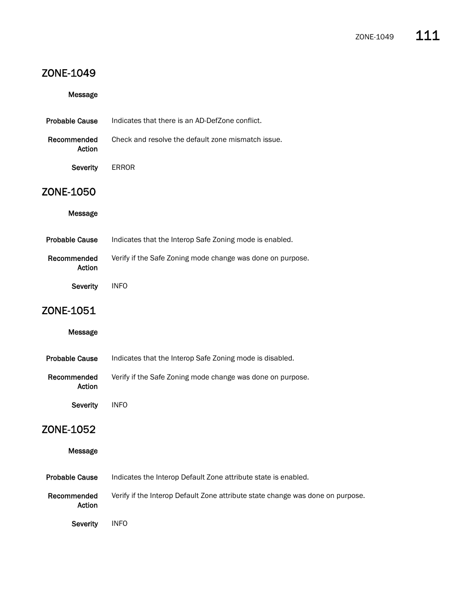 Zone-1049, Zone-1050, Zone-1051 | Zone-1052 | Dell POWEREDGE M1000E User Manual | Page 745 / 842