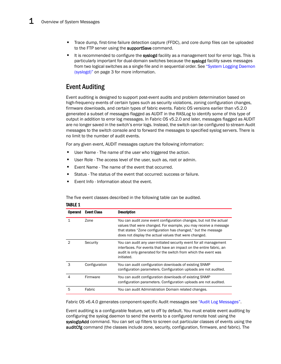 Event auditing | Dell POWEREDGE M1000E User Manual | Page 78 / 842