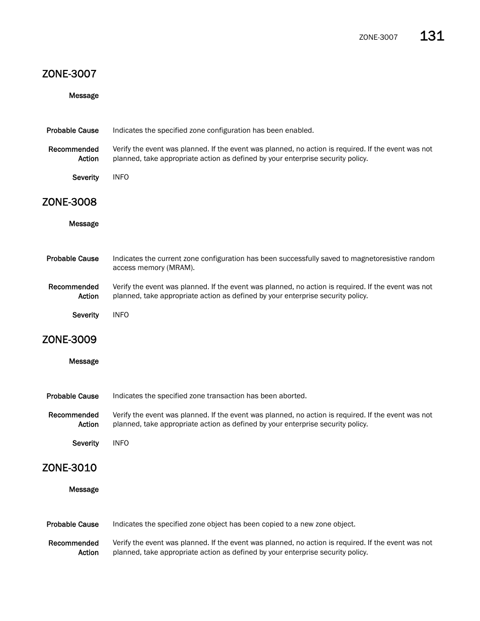 Zone-3007, Zone-3008, Zone-3009 | Zone-3010 | Dell POWEREDGE M1000E User Manual | Page 837 / 842