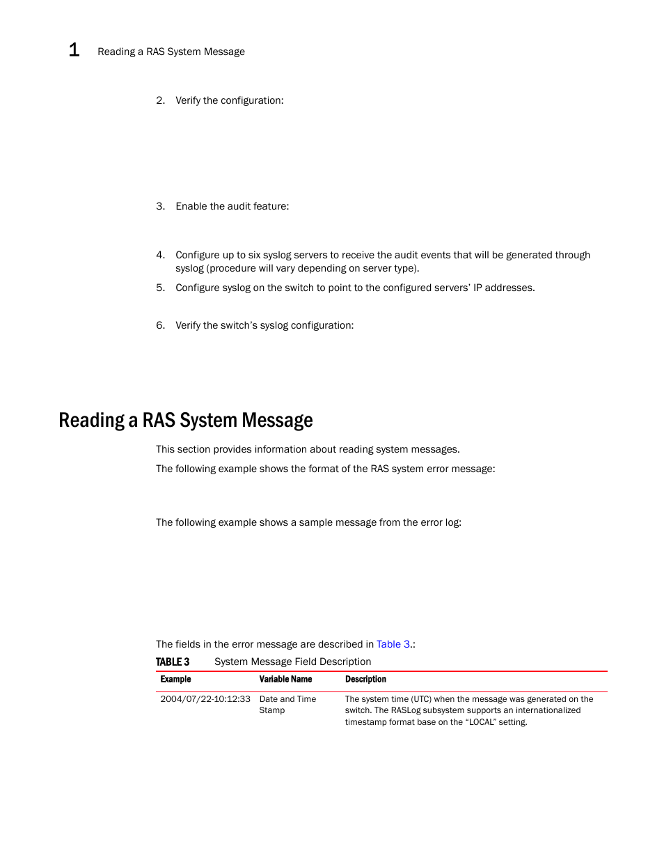 Reading a ras system message | Dell POWEREDGE M1000E User Manual | Page 84 / 842