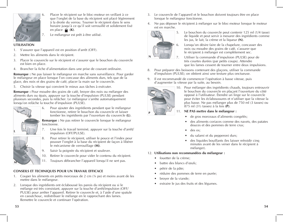 Black & Decker FP2650S User Manual | Page 28 / 37