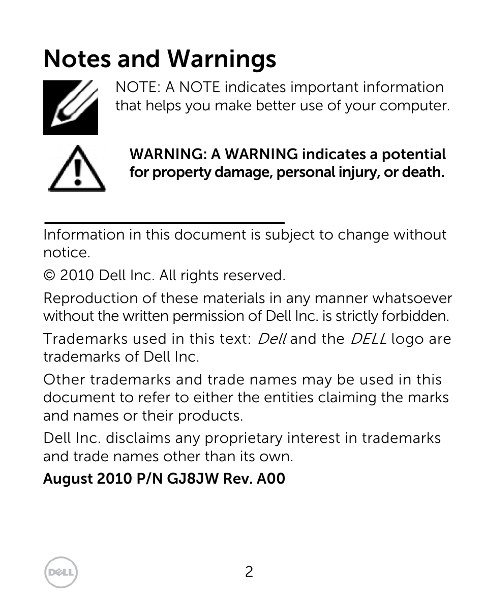Dell XCD35 Smartphone User Manual | Page 2 / 96
