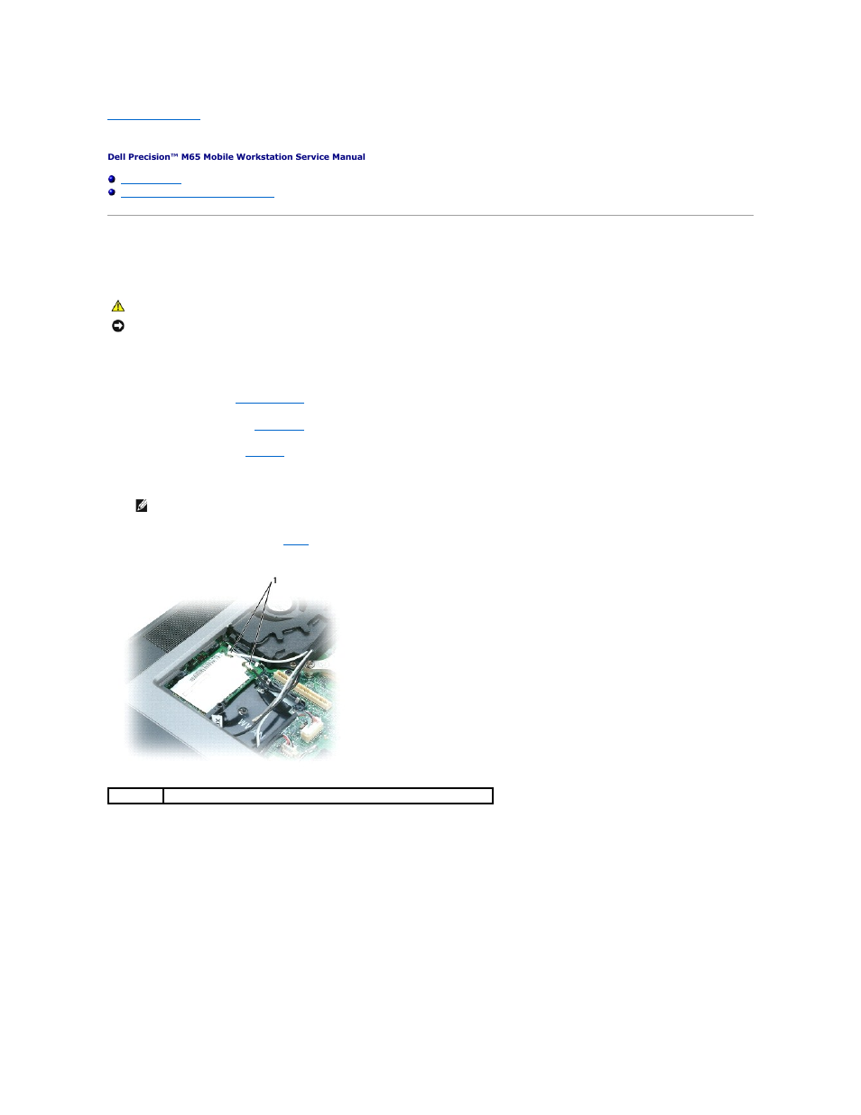 Communications cards, Wireless cards, Wireless local area network (wlan) cards | Dell Precision M65 User Manual | Page 27 / 39