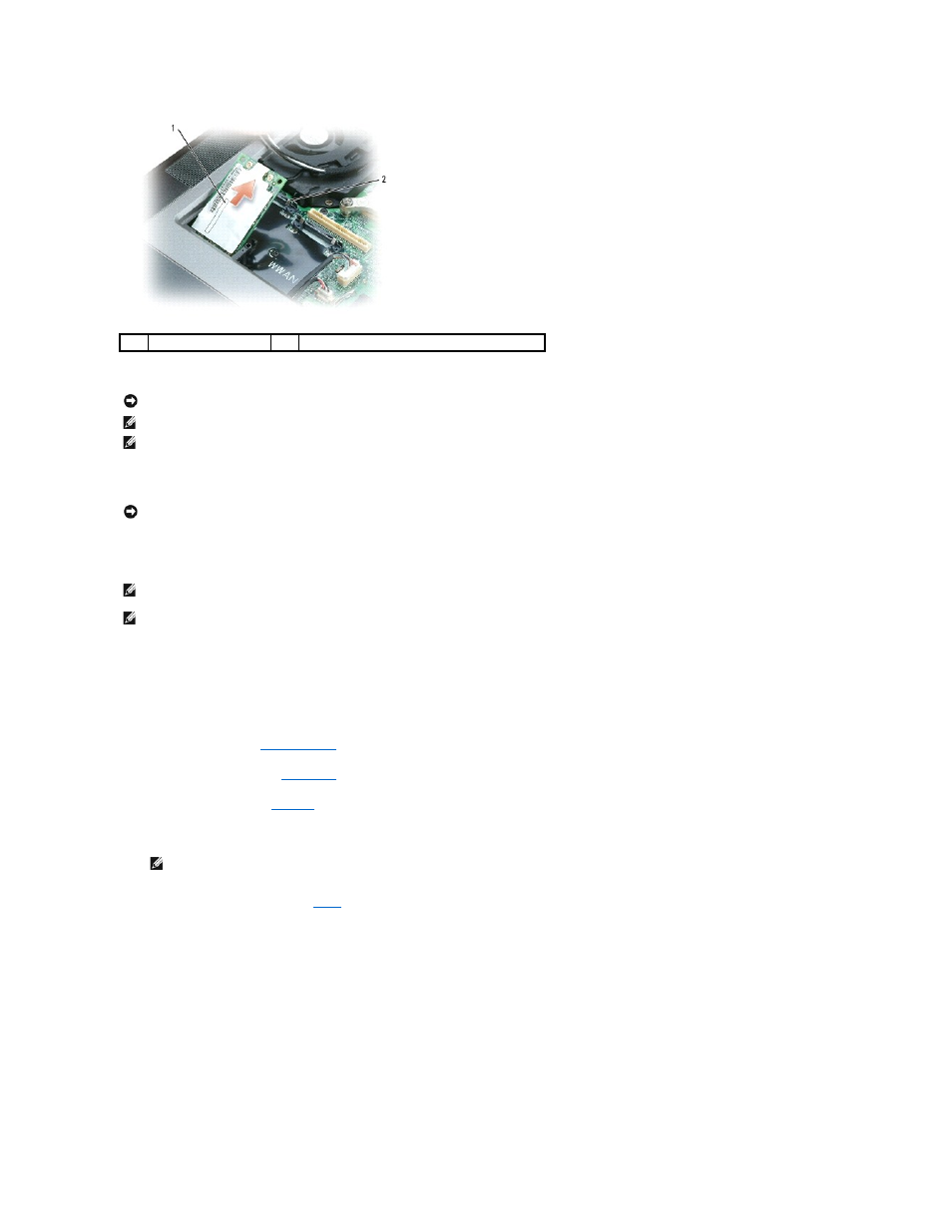 Step 6, Mobile broadband cards | Dell Precision M65 User Manual | Page 28 / 39