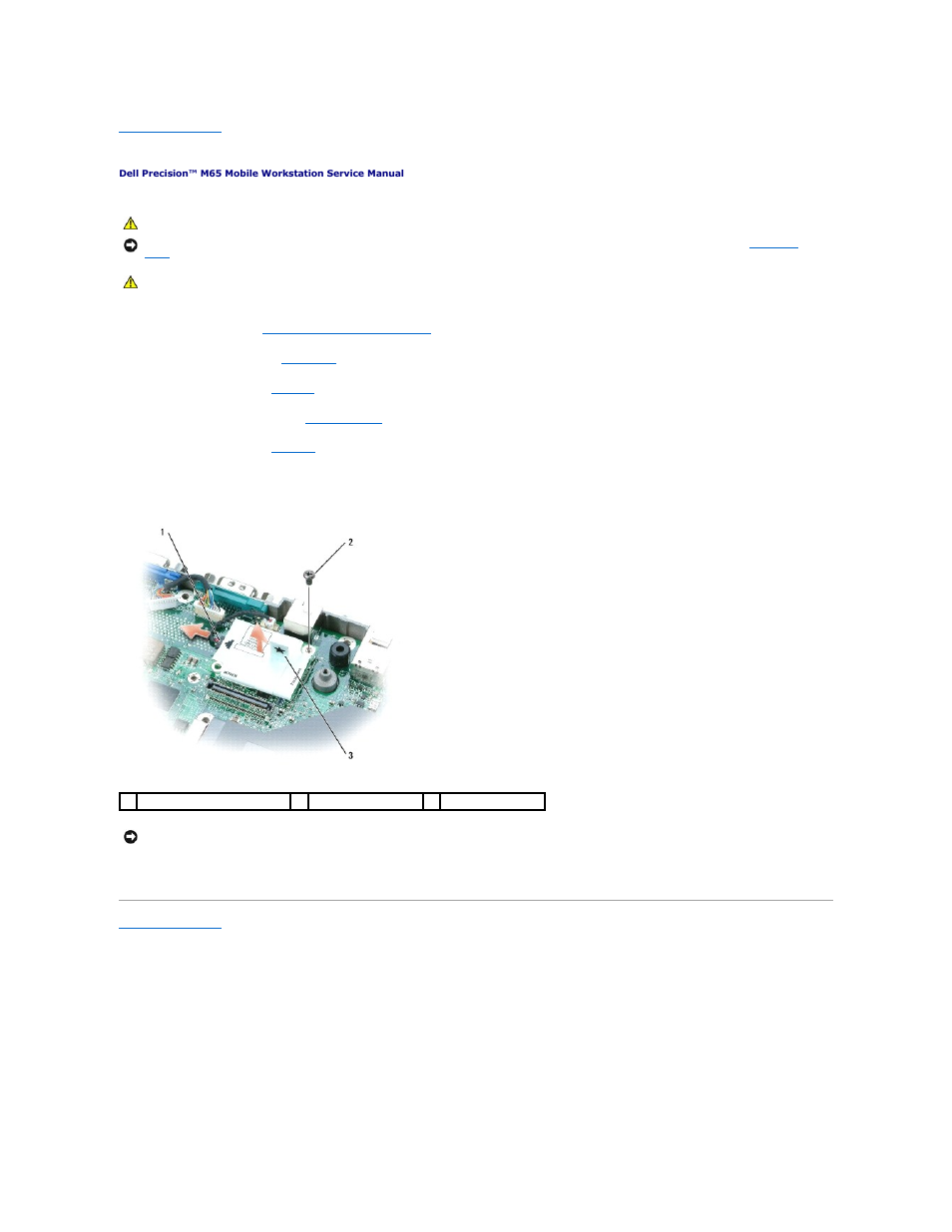 Modem | Dell Precision M65 User Manual | Page 31 / 39