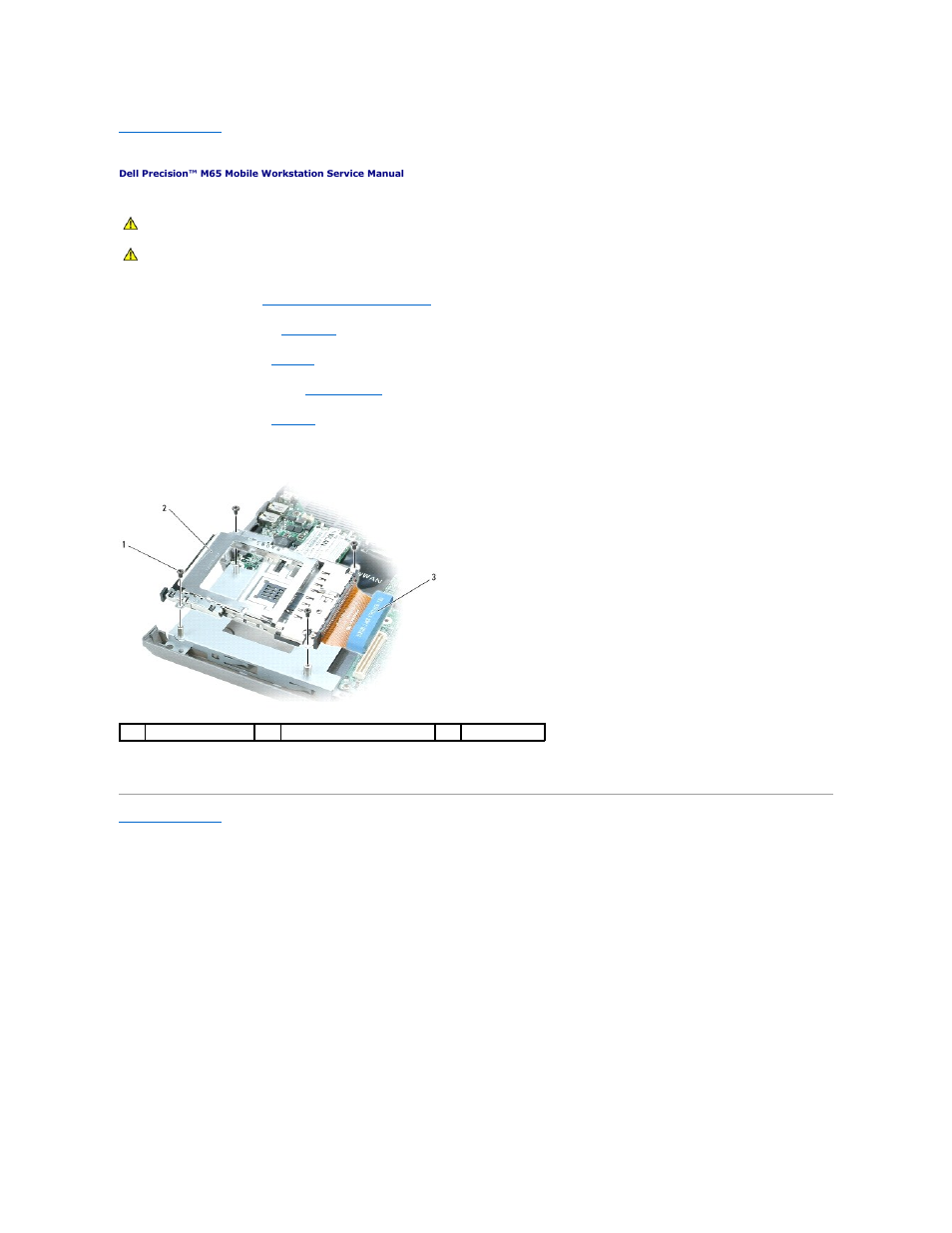 Pc card reader | Dell Precision M65 User Manual | Page 34 / 39