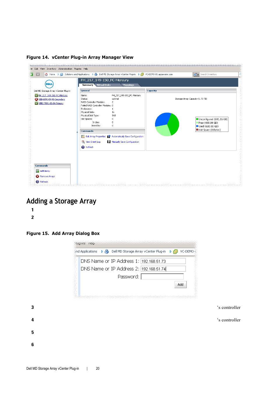 Adding a storage array | Dell PowerVault MD3000 User Manual | Page 20 / 52