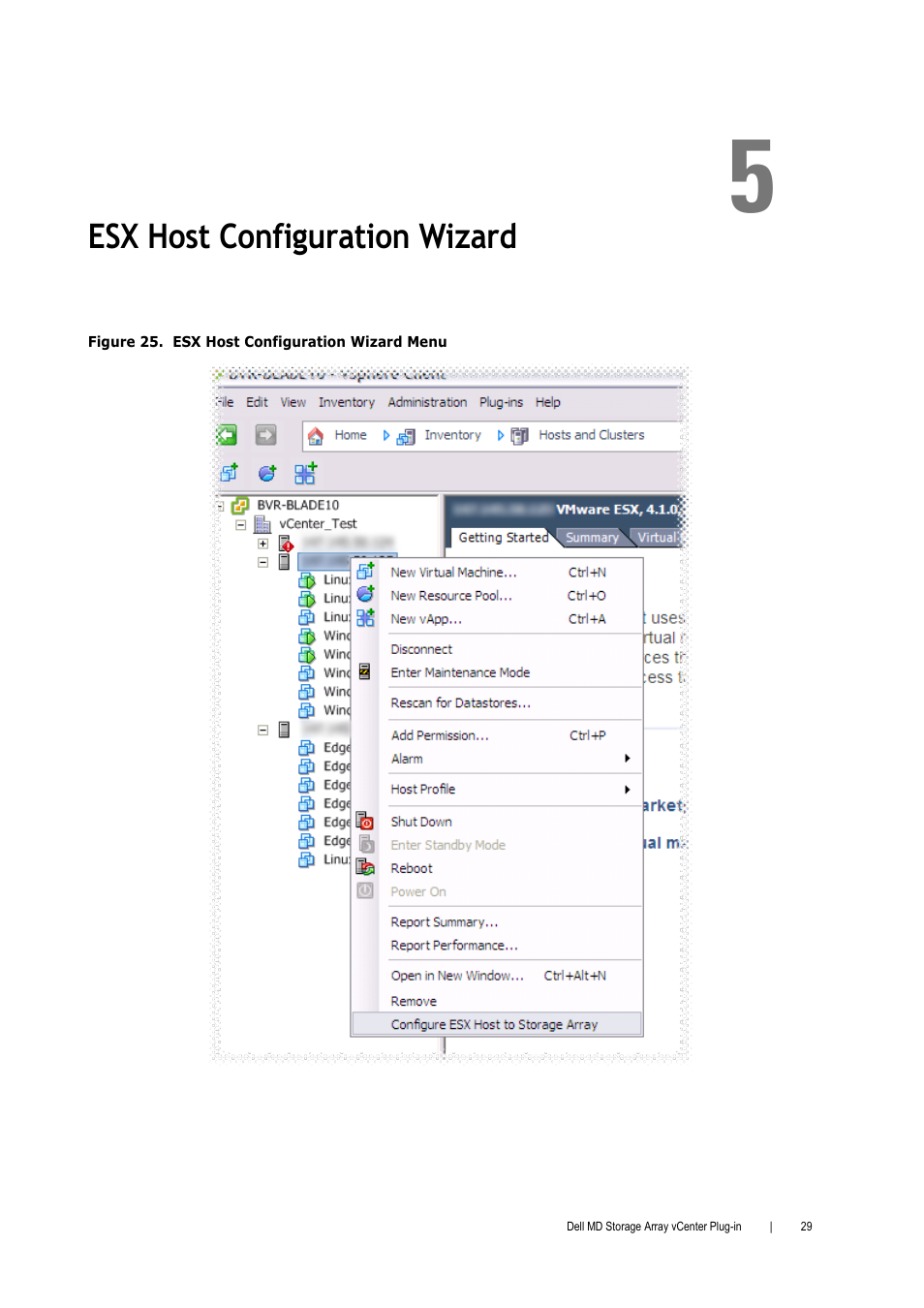 Esx host configuration wizard | Dell PowerVault MD3000 User Manual | Page 29 / 52