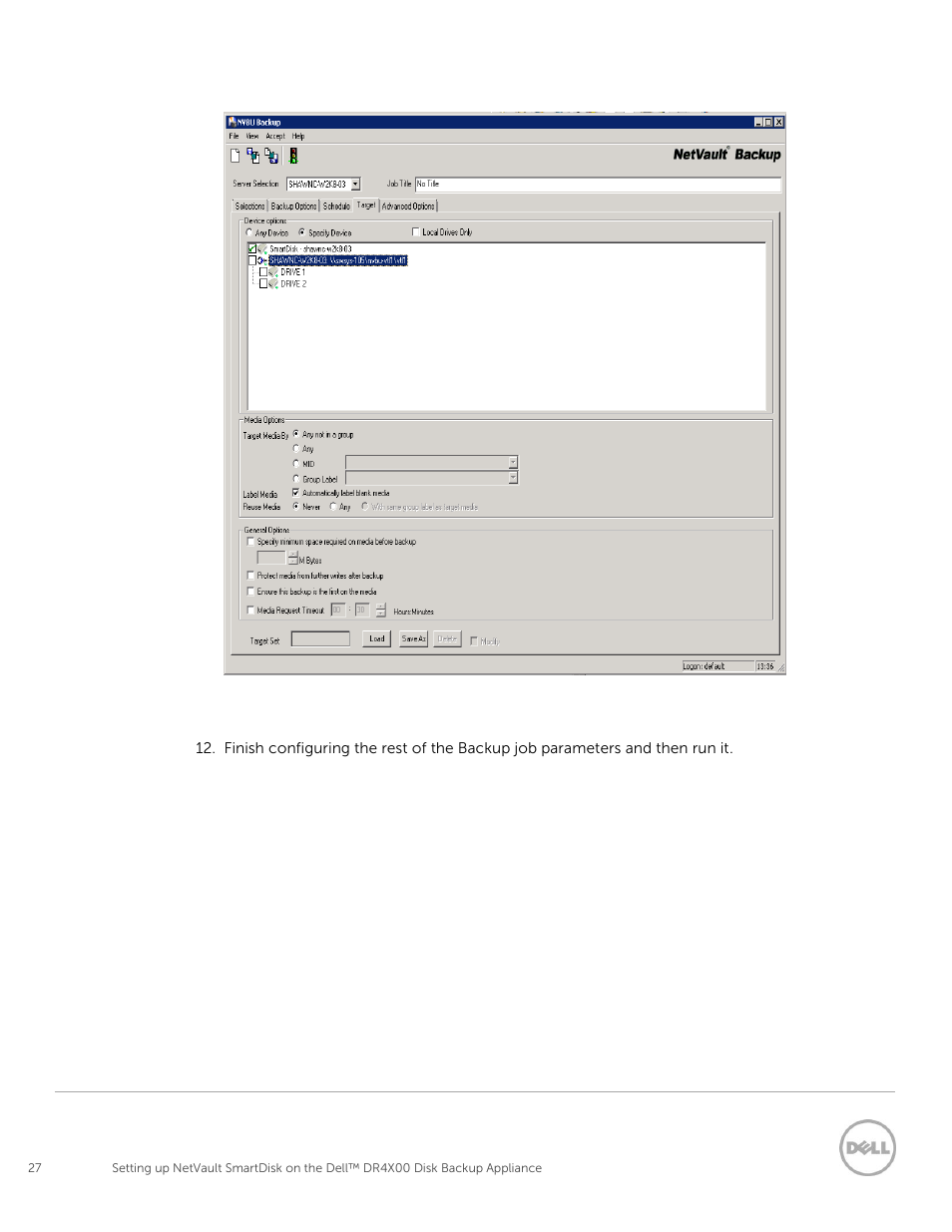 Dell PowerVault DR2000v User Manual | Page 27 / 37