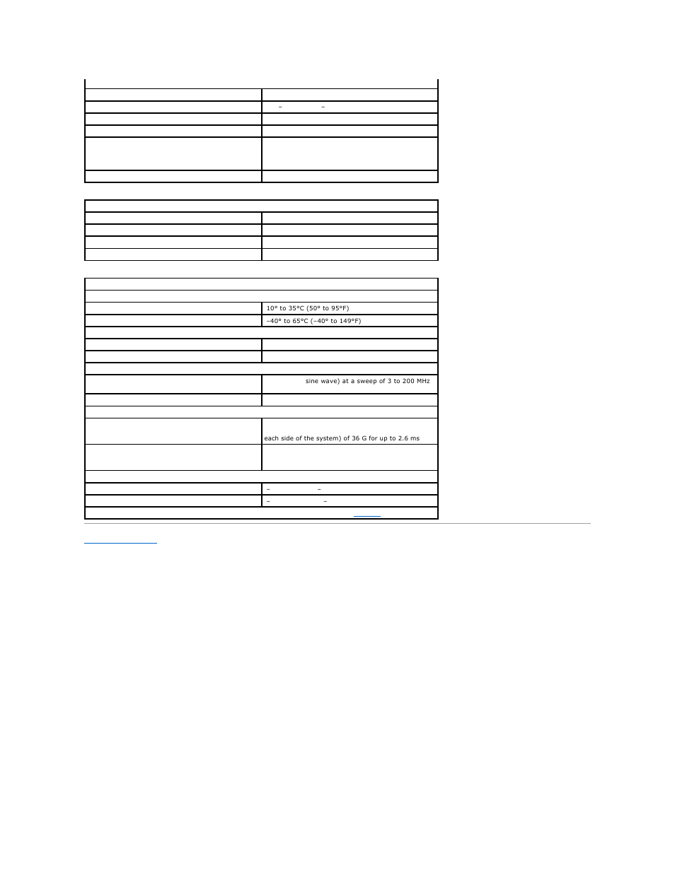 Physical, Environmental | Dell PowerEdge 1600SC User Manual | Page 3 / 43