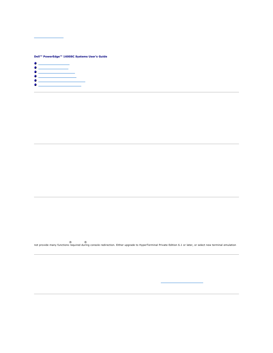 Using console redirection, Hardware requirements, Software requirements | Configuring the host system, Configuring the client system | Dell PowerEdge 1600SC User Manual | Page 4 / 43