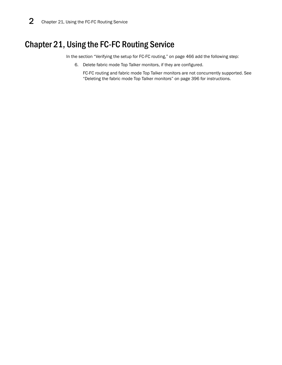 Chapter 21, using the fc-fc routing service | Dell POWEREDGE M1000E User Manual | Page 10 / 26