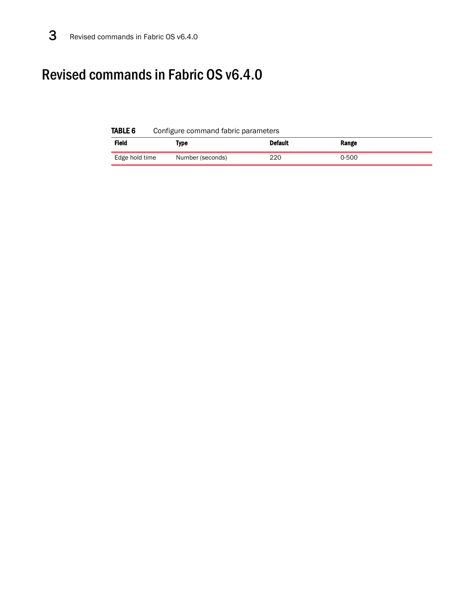 Revised commands in fabric os v6.4.0 | Dell POWEREDGE M1000E User Manual | Page 16 / 26